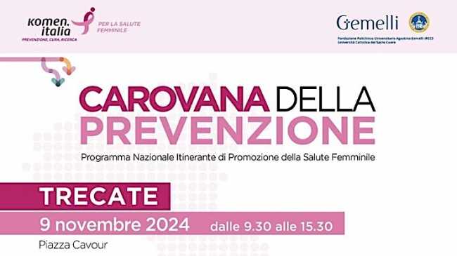 trecate carovana prevenzione