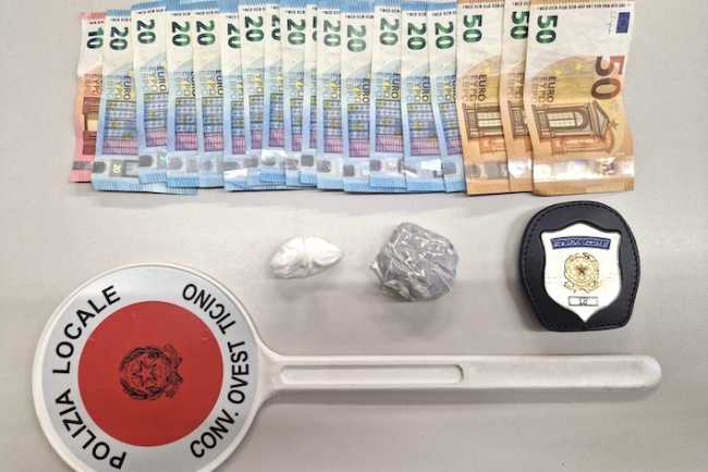 trecate oper pol locale spaccio