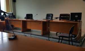 tribunale aula a vuota