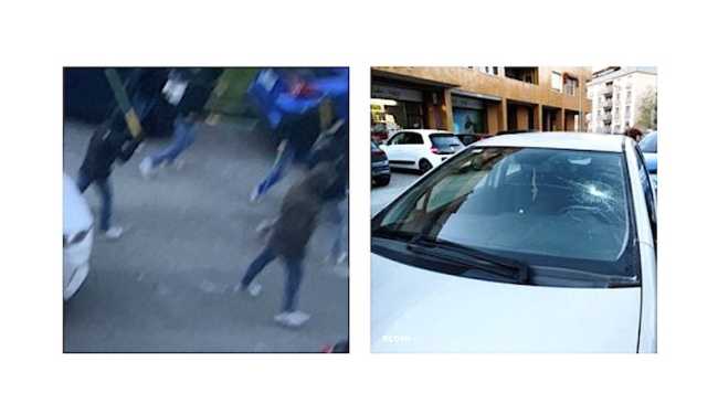 violenza zona stadio