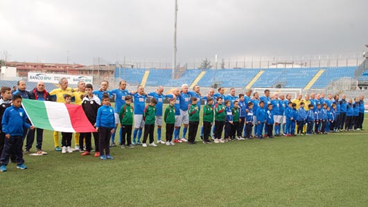 italie walking football