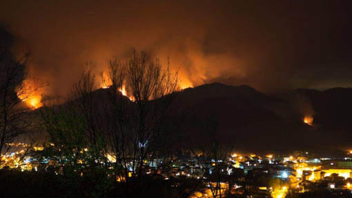 incendio piemonte