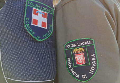 loghi polizia trecate e prov