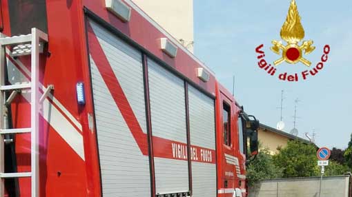 vigili fuoco morta cameri