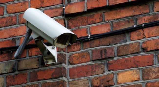 telecamera di sorveglianza