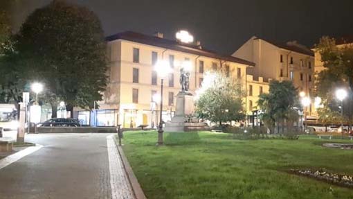 illuminazione area stazione