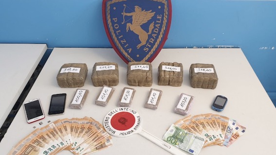 droga stradale arresti