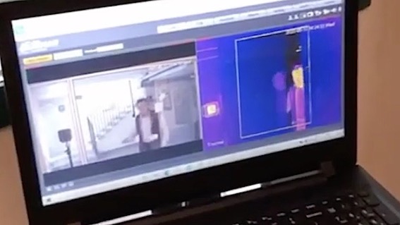 galliate telecamera temperatura