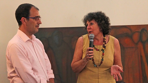 Aied Eufemia Melissa e il Consigliere FCN Andrea Pescio