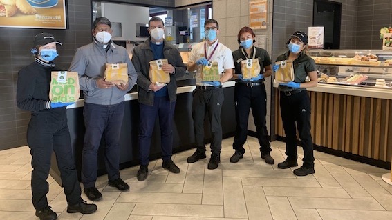 mc donald s banco alimentare novara