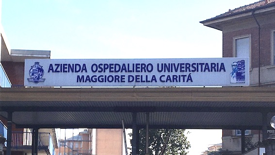 ospedale novara cartello ingresso