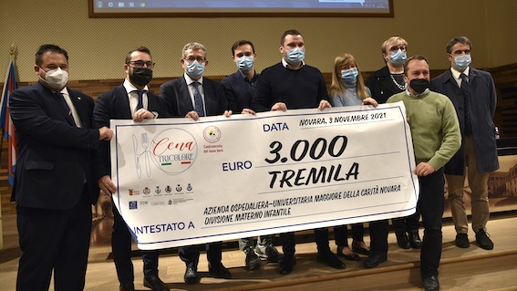 donazione cena tricolore