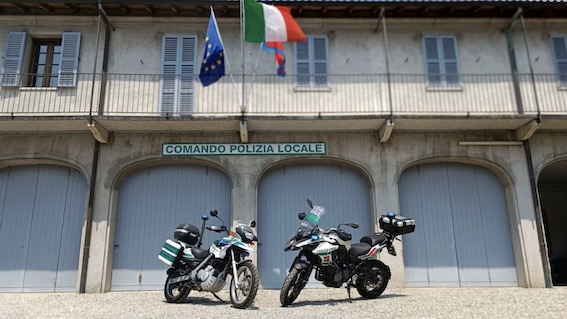 trecate moto polizia locale