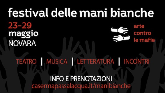 festival mani bianche novara