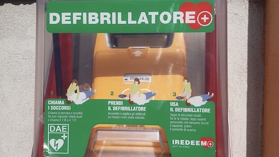 caltignaga defibrillatore
