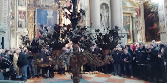 patronale san gaudenzio cerimonia fiore