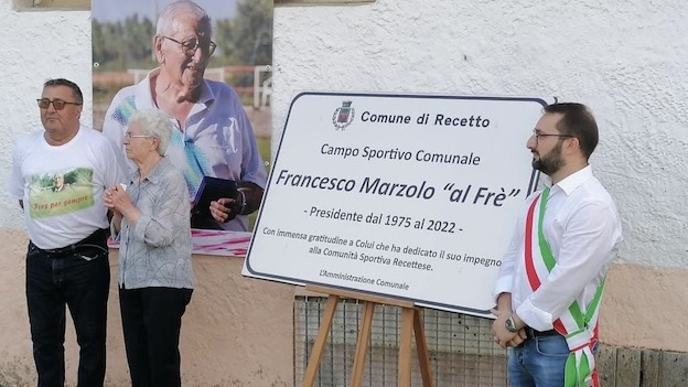 recetto intitolazione campo