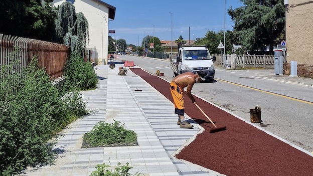 via liberta bellinz lavori