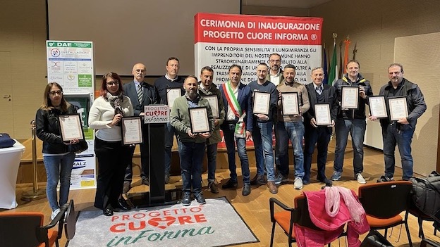 galliate defibrillatori presentati