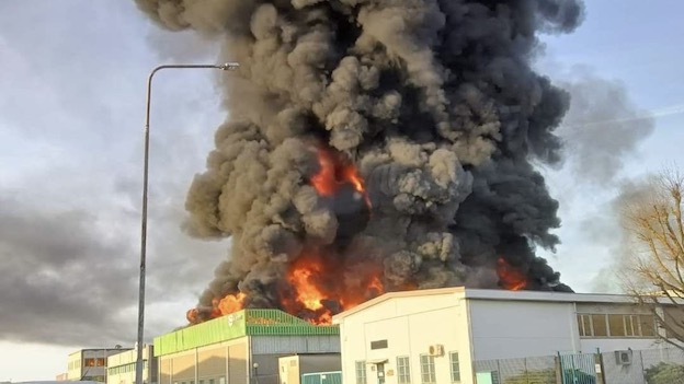 san pietro incendio da provincia