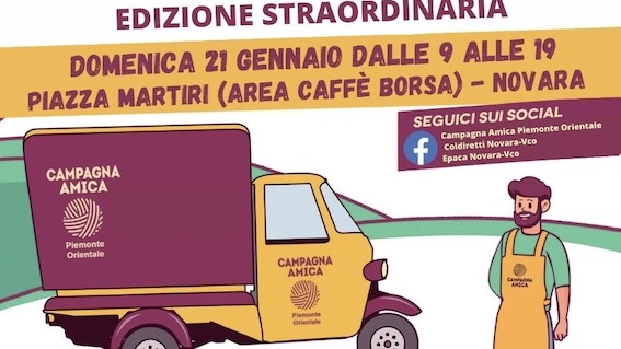 Mercato straordinario San Gaudenzio