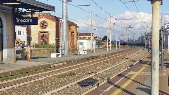 trecate stazione binari