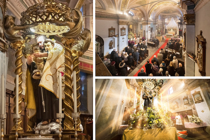Anzino e la devozione ai santi: celebrazioni per Antonio, nuova statua per Bernardo